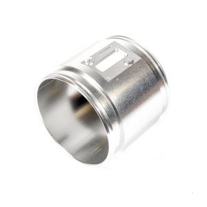 Ford Mustang Mass Air Flow Sensor Housing - VMP Performance - 100mm ID Slot-Style - Gunmetal - `96-`04